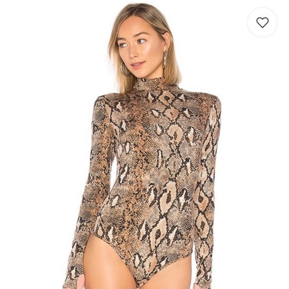 I.AM.GIÀ Snakeskin Bodysuit - Picture 2 of 5